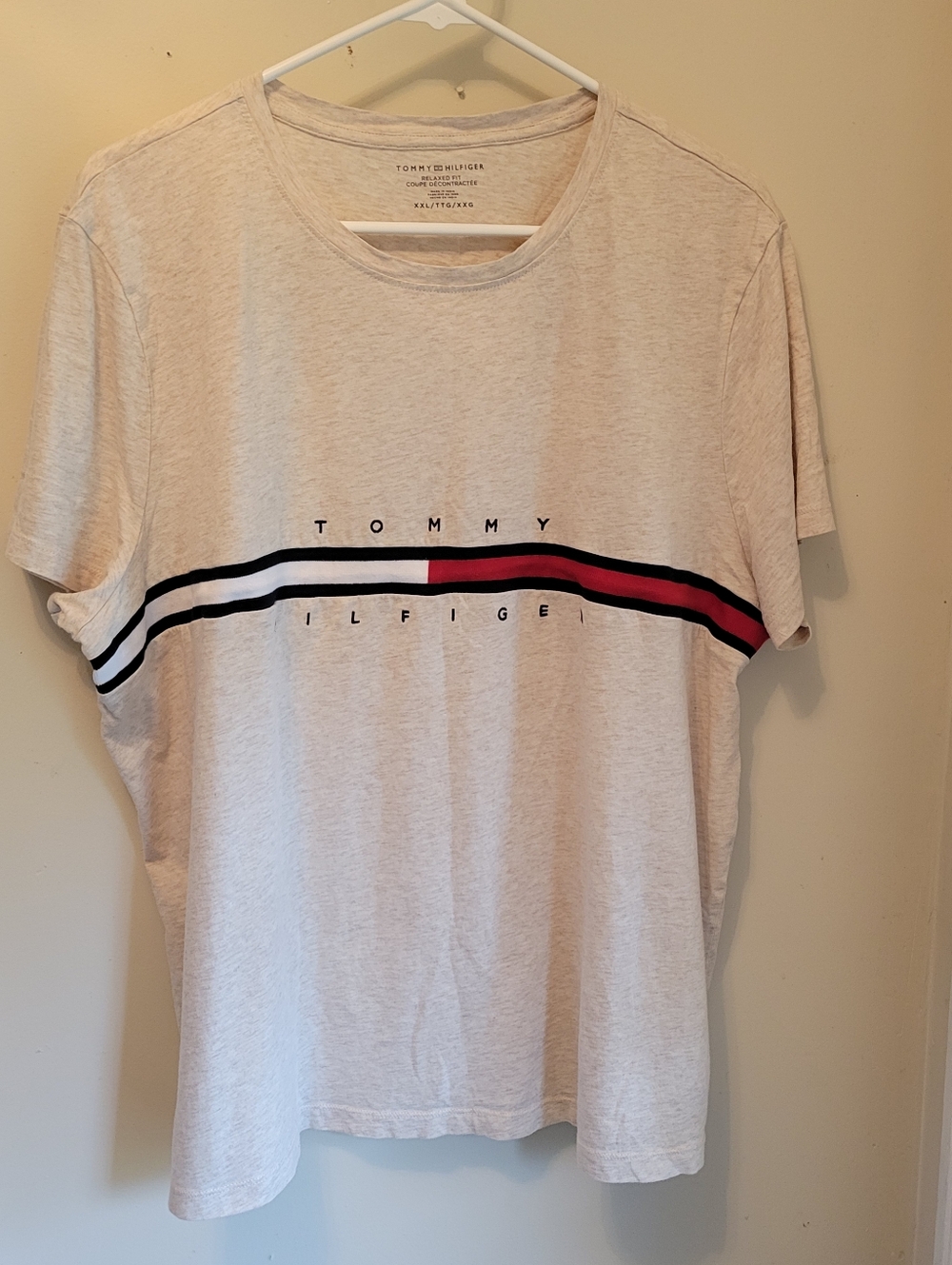 Tommy Hilfiger Logo Tee Size XXL